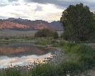 Reservoir at sunset - Bill & Elaine