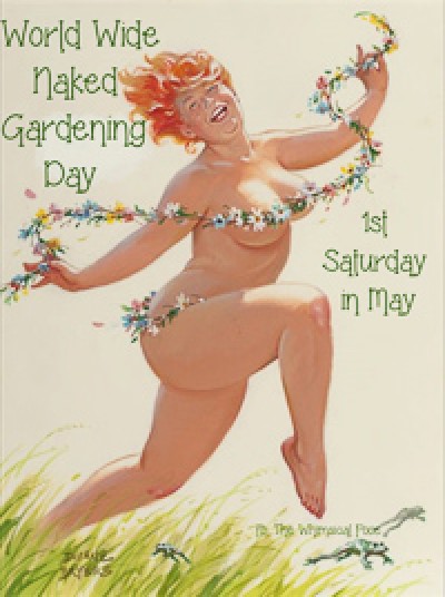 World Naked Gardening Day